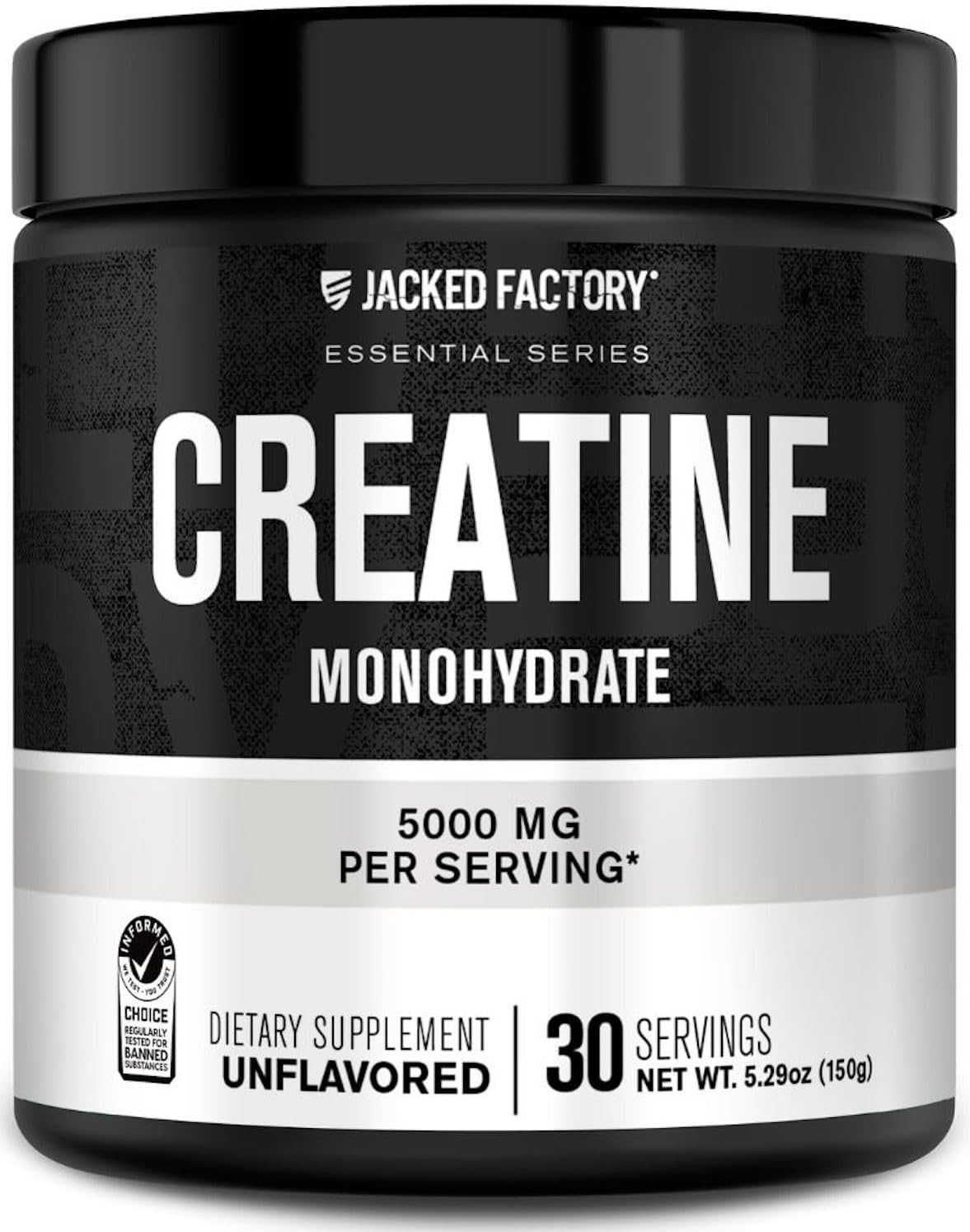Jacked Factory Creatine Monohydrate Powder 150g