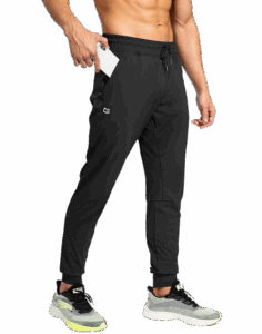 Gradual Men’s Sweatpants with Zipper Pockets Athletic Pants Traning