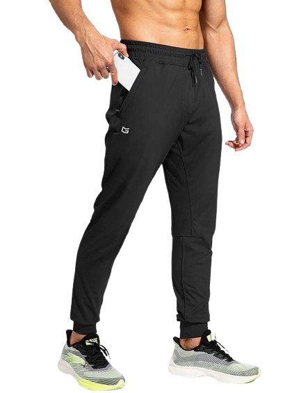 Gradual Men’s Sweatpants with Zipper Pockets Athletic Pants Traning