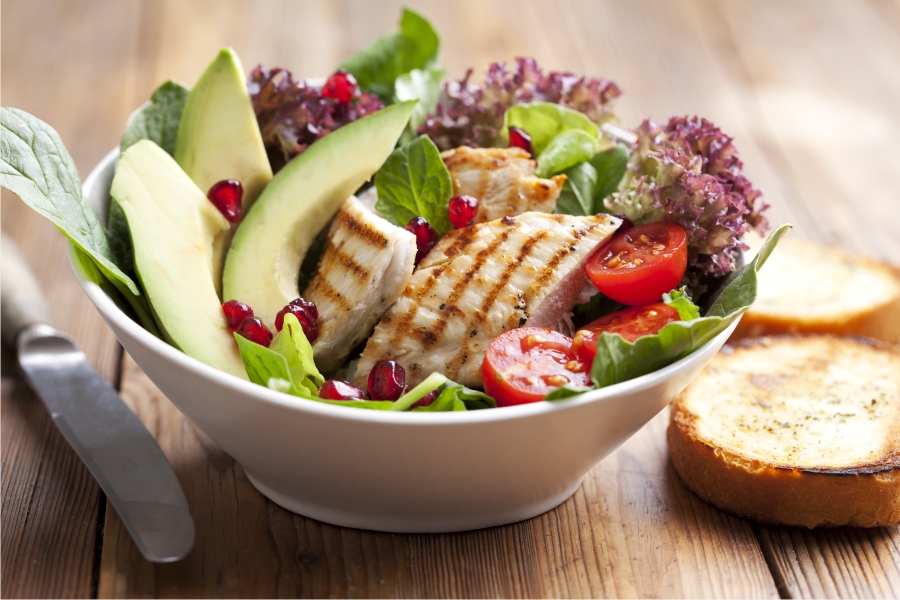 Chicken & Avocado Salad