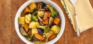 Roasted Sweet Potato & Veg Bowl