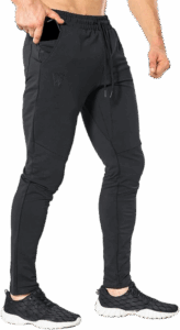 ZENWILL Cremallera Jogger Gym Pantalones Deportivos Cómodos