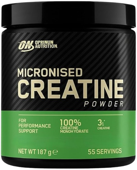 Optimum Nutrition Creatina Micronizada en Polvo 187g