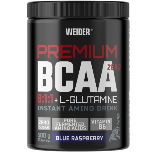 Weider Premium Bcaa 8:1:1+l-gluamina Sabor Blue Raspberry 500g