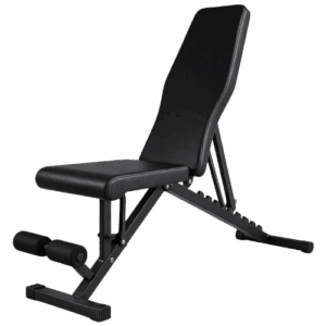 Banco de Ejercicio o Musculación Plegable Ligero Multifunción Para Pesas y Mancuernas