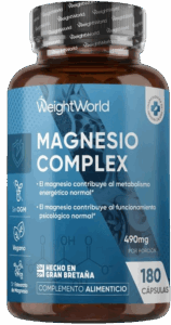 Magnesio Complex 490mg, 180 Cápsulas