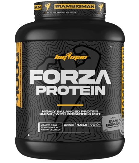 BigMan | Forza Protein 2kg +100g REGALO | Proteína 80% | Aislado proteína Soja + Concentrado proteína Whey
